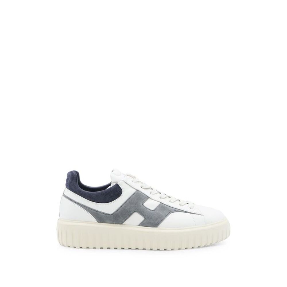Hogan Men H-Stripes Leather Sneakers
